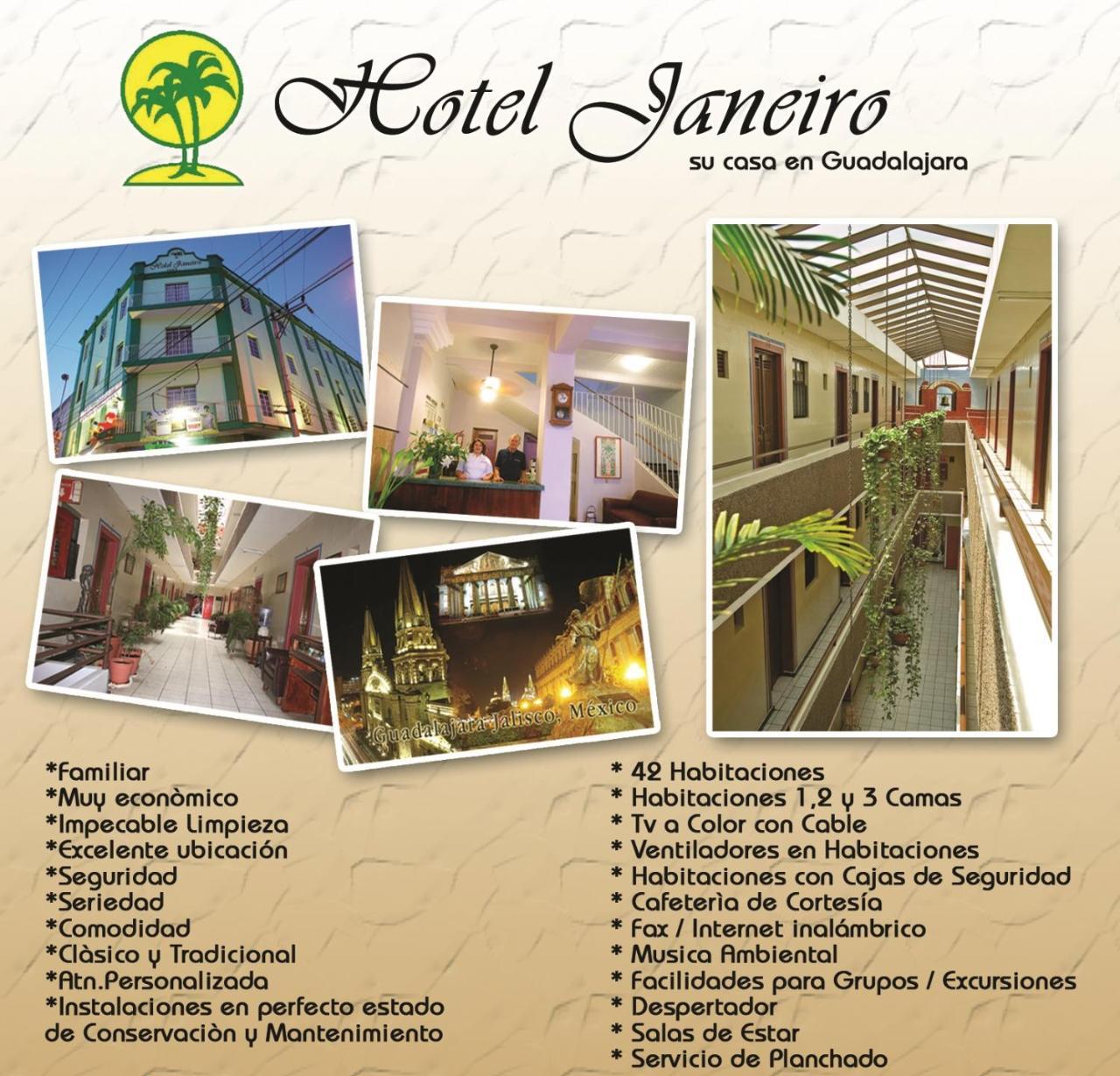 Hotel Janeiro กัวดาลาฮารา ภายนอก รูปภาพ